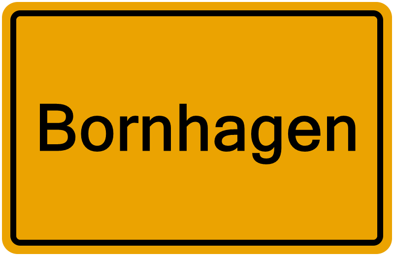 Handelsregister Bornhagen