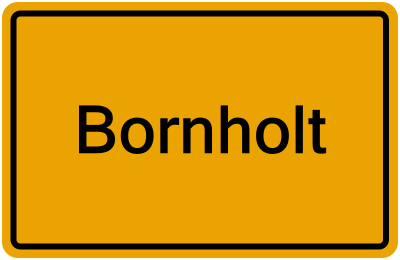 Handelsregister Bornholt