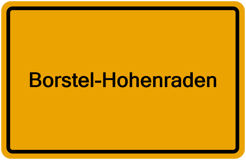 Handelsregister Borstel-Hohenraden