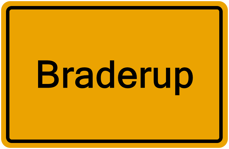 Handelsregister Braderup