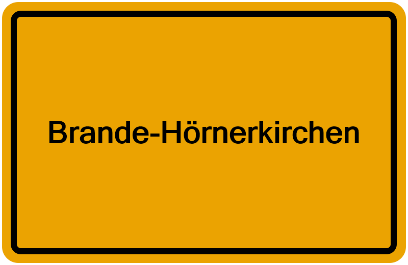 Handelsregister Brande-Hörnerkirchen