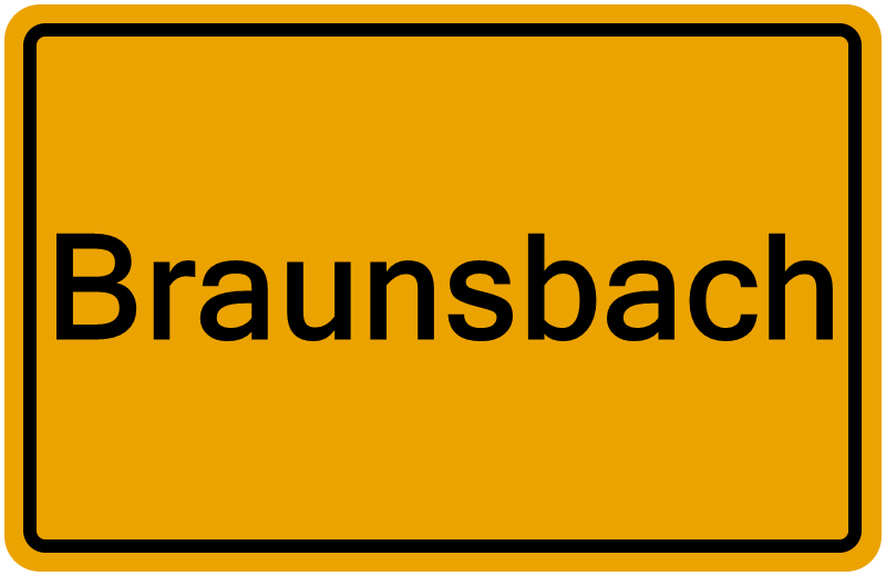 Handelsregister Braunsbach