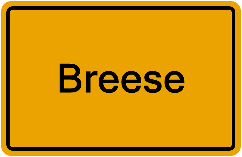Handelsregister Breese
