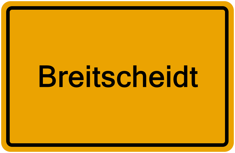 Handelsregister Breitscheidt