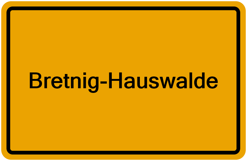 Handelsregister Bretnig-Hauswalde