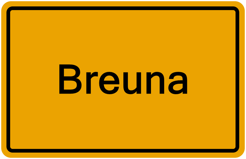 Handelsregister Breuna