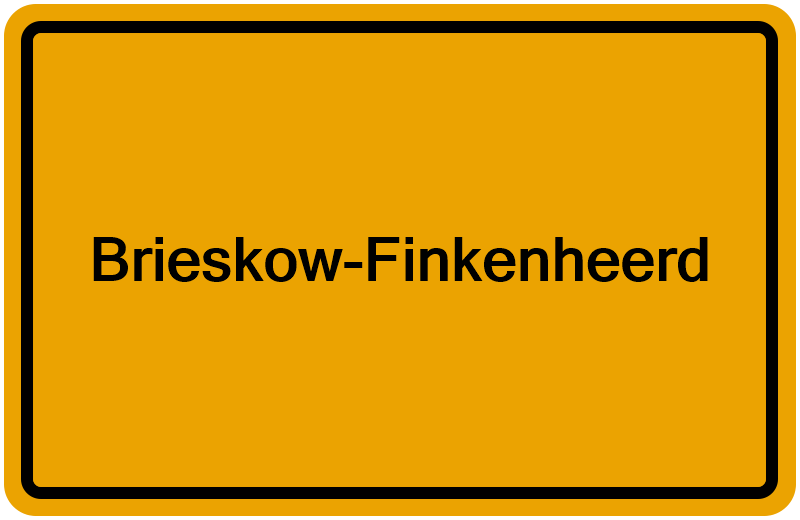 Handelsregister Brieskow-Finkenheerd