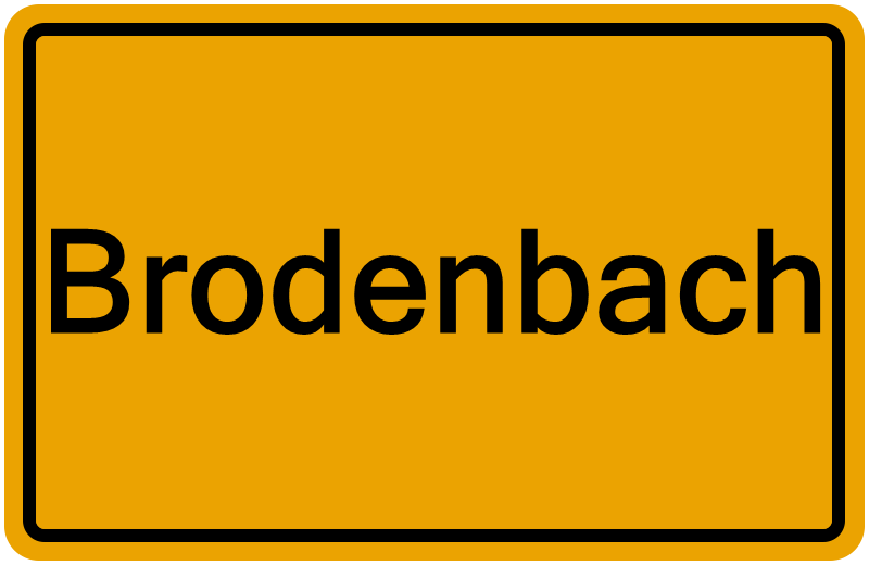 Handelsregister Brodenbach