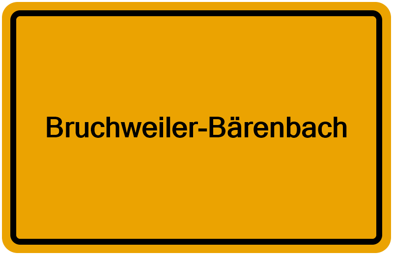 Handelsregister Bruchweiler-Bärenbach