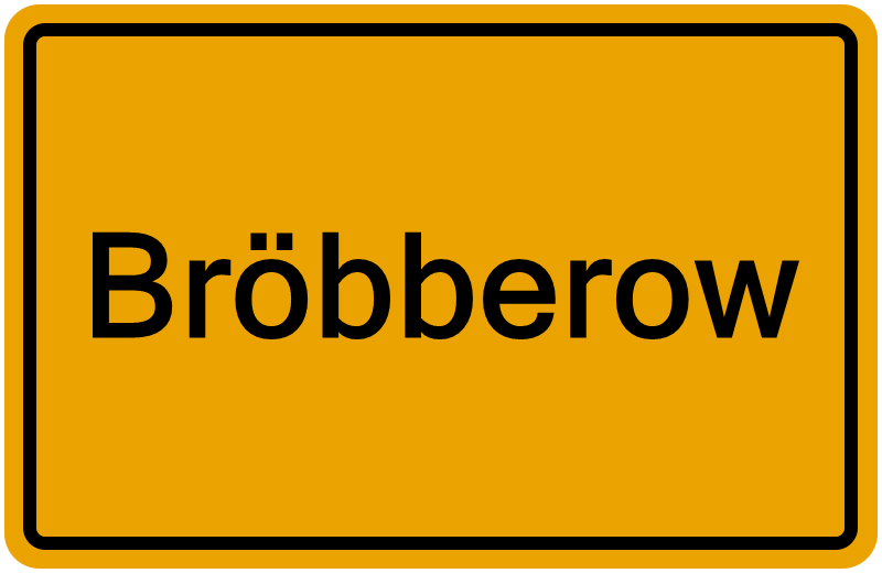 Handelsregister Bröbberow