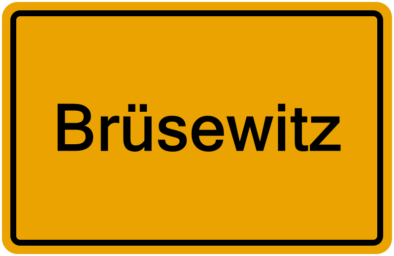 Handelsregister Brüsewitz
