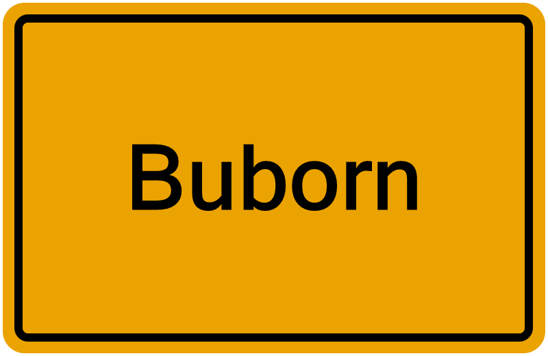 Handelsregister Buborn