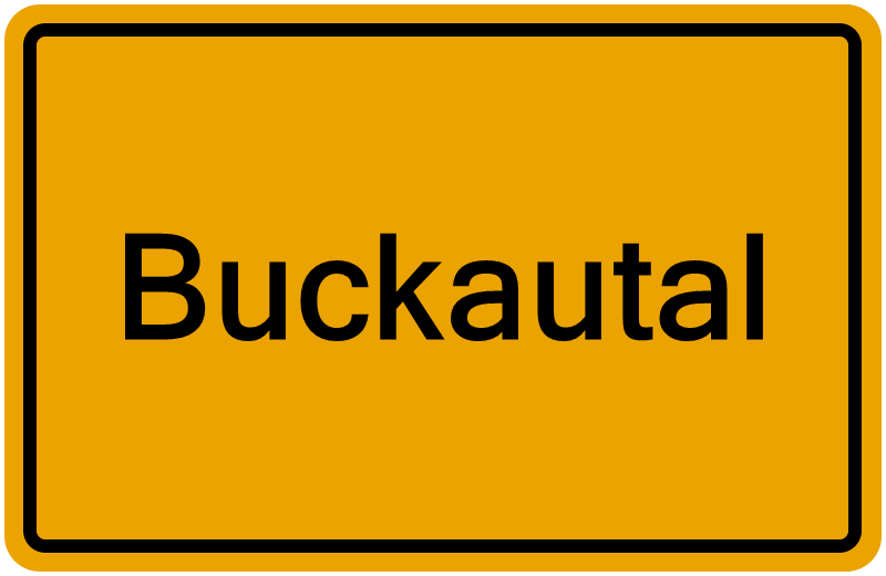 Handelsregister Buckautal