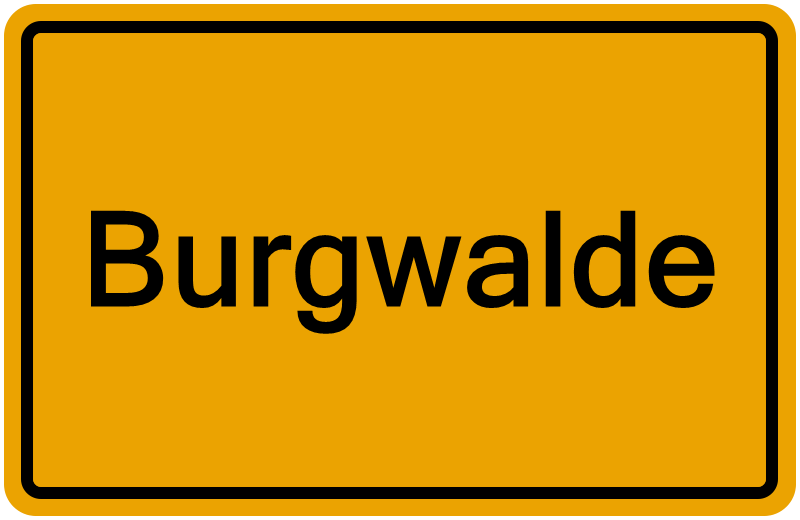 Handelsregister Burgwalde