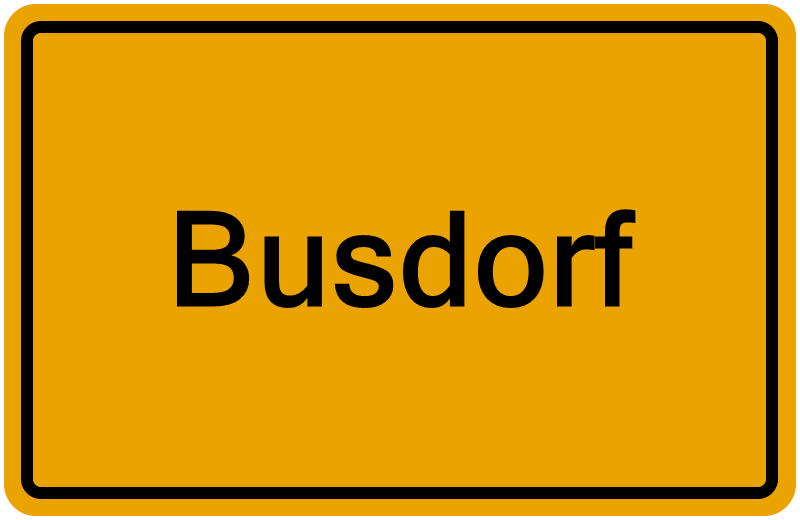 Handelsregister Busdorf