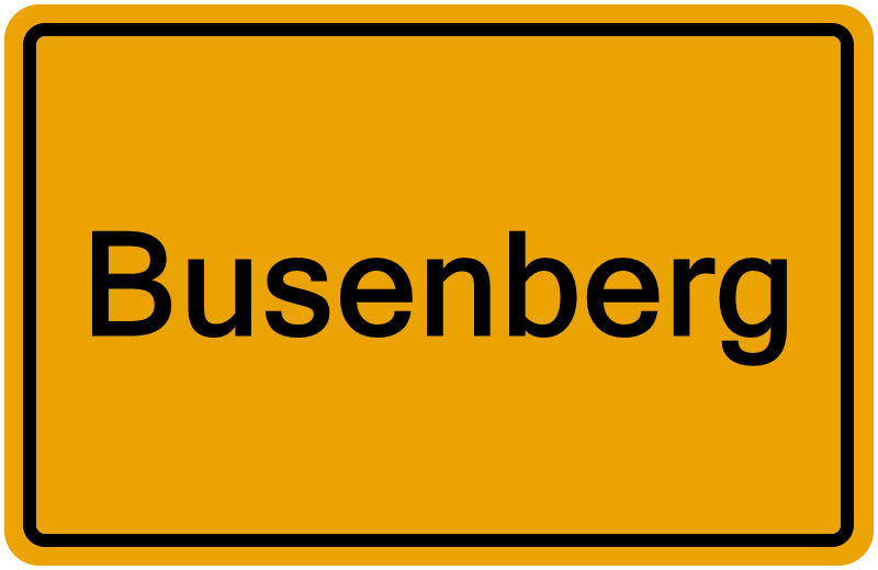 Handelsregister Busenberg