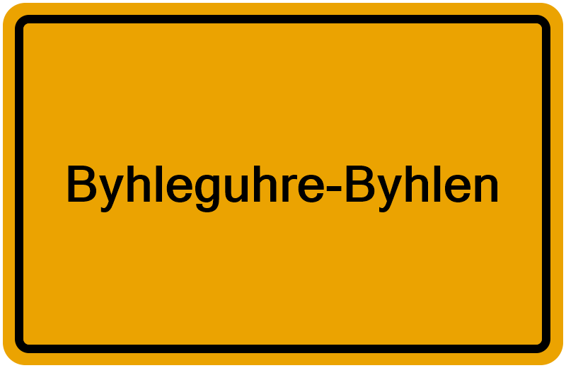 Handelsregister Byhleguhre-Byhlen