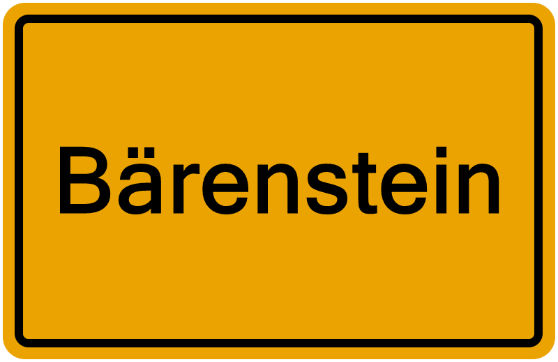Handelsregister Bärenstein
