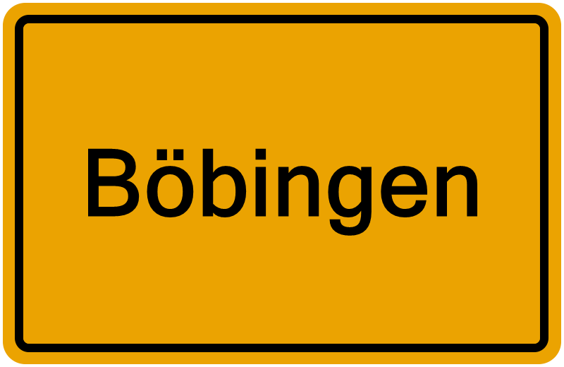 Handelsregister Böbingen
