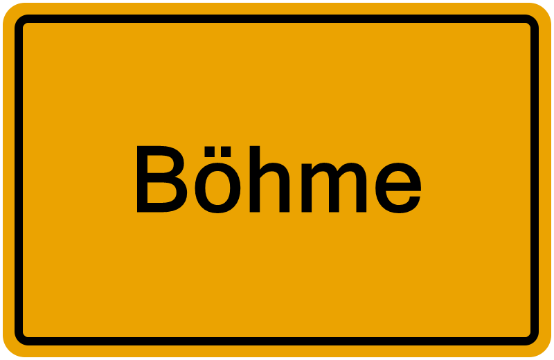 Handelsregister Böhme