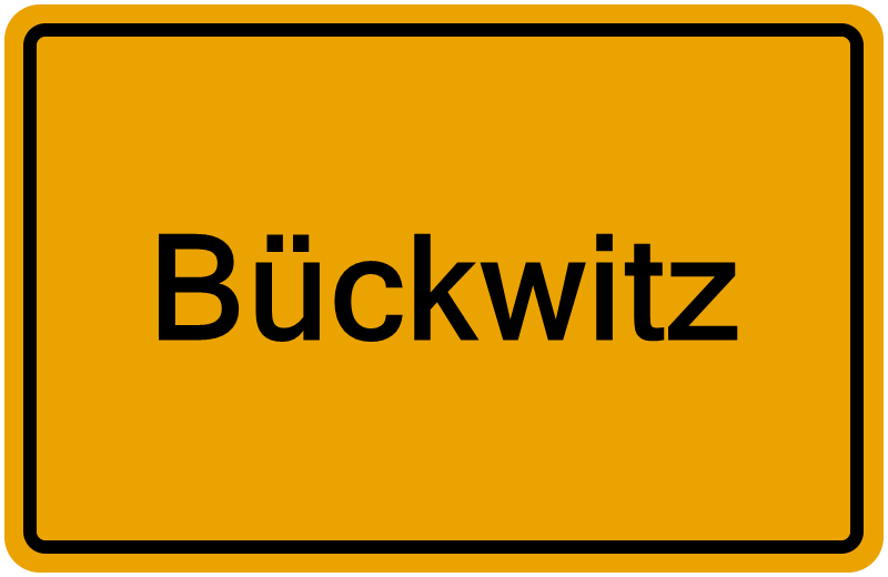 Handelsregister Bückwitz