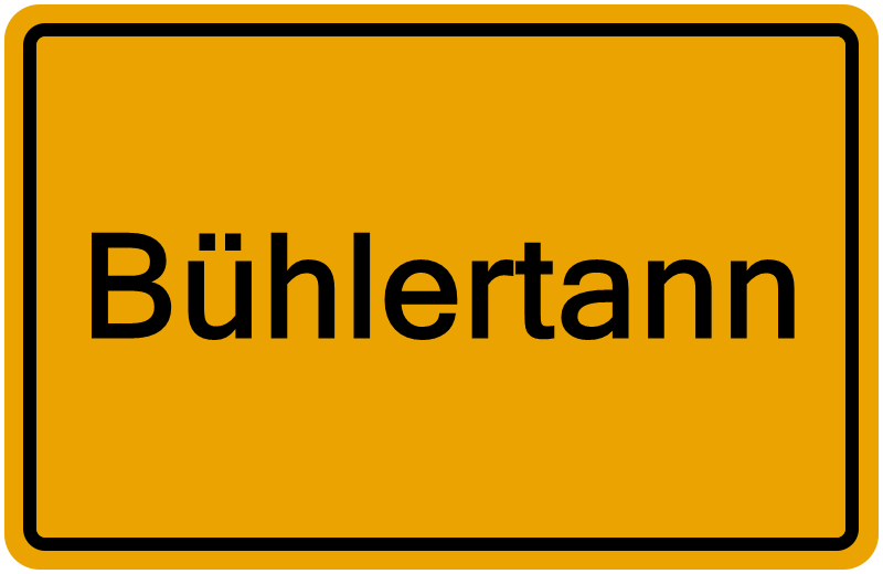 Handelsregister Bühlertann