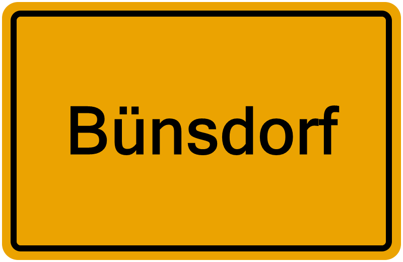 Handelsregister Bünsdorf
