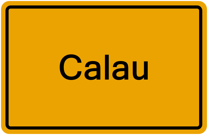 Handelsregister Calau