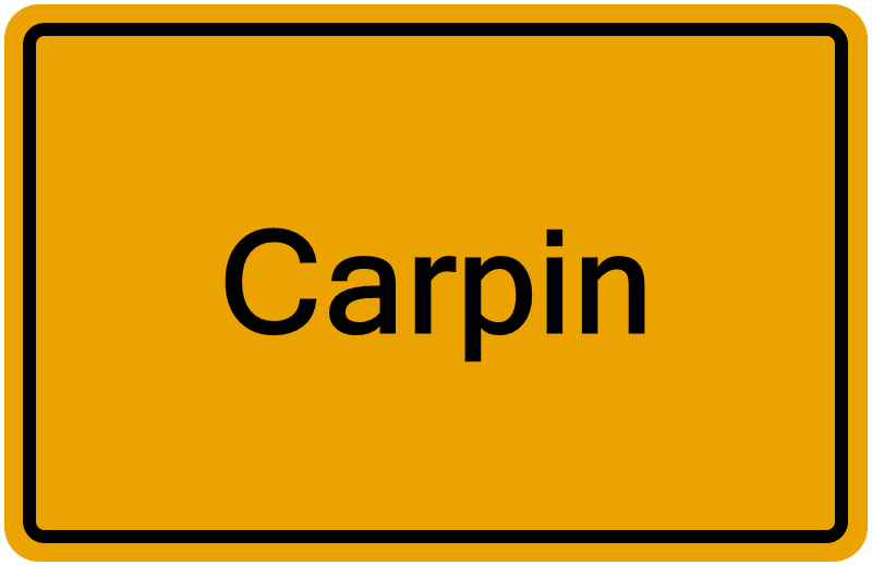 Handelsregister Carpin