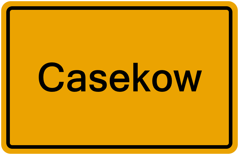 Handelsregister Casekow