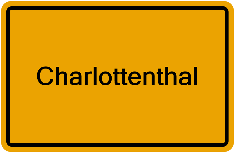 Handelsregister Charlottenthal