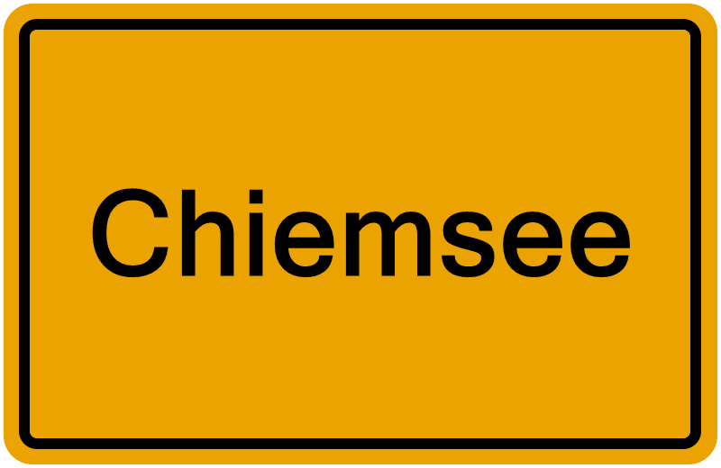 Handelsregister Chiemsee