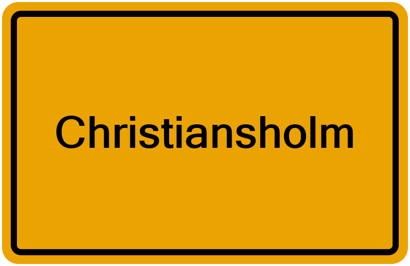 Handelsregister Christiansholm