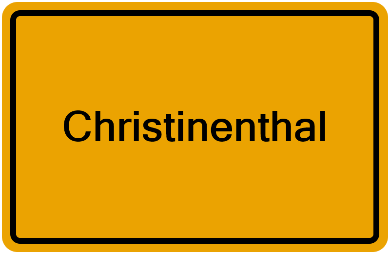 Handelsregister Christinenthal