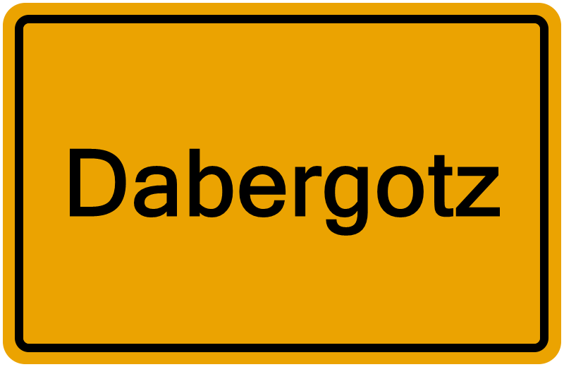Handelsregister Dabergotz