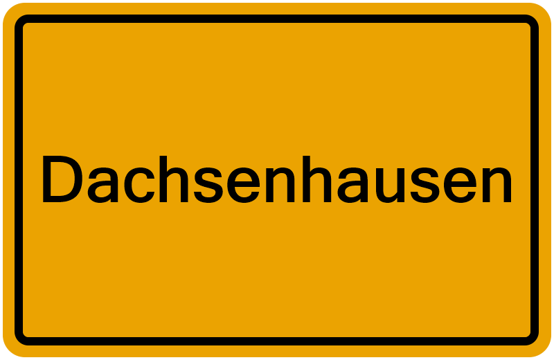 Handelsregister Dachsenhausen