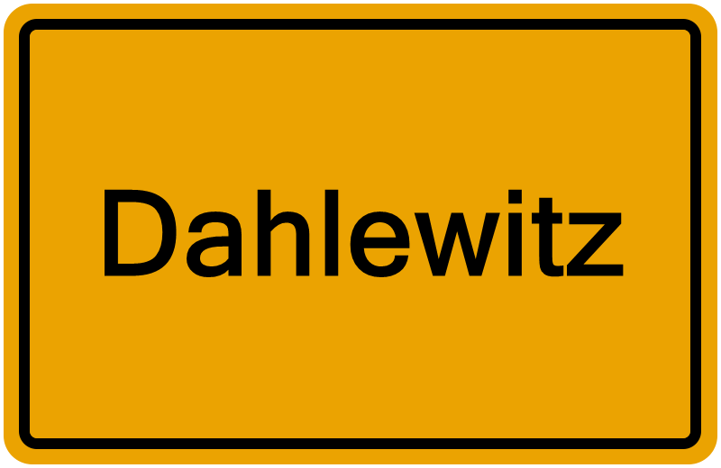 Handelsregister Dahlewitz