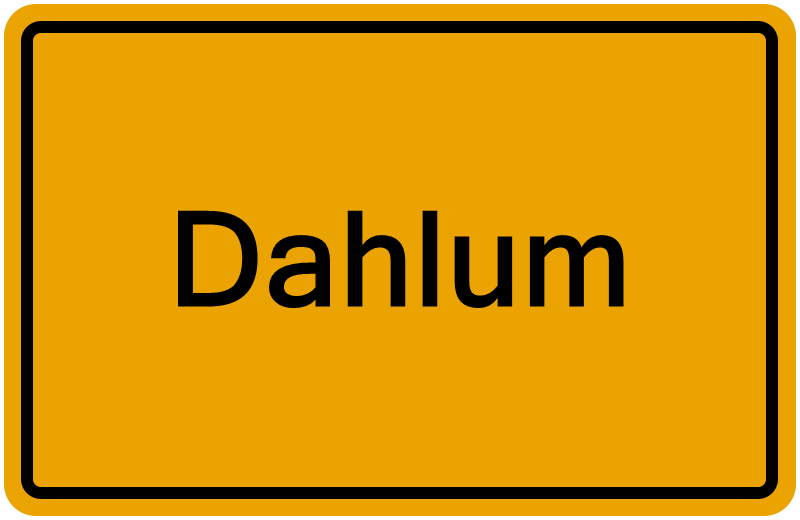 Handelsregister Dahlum