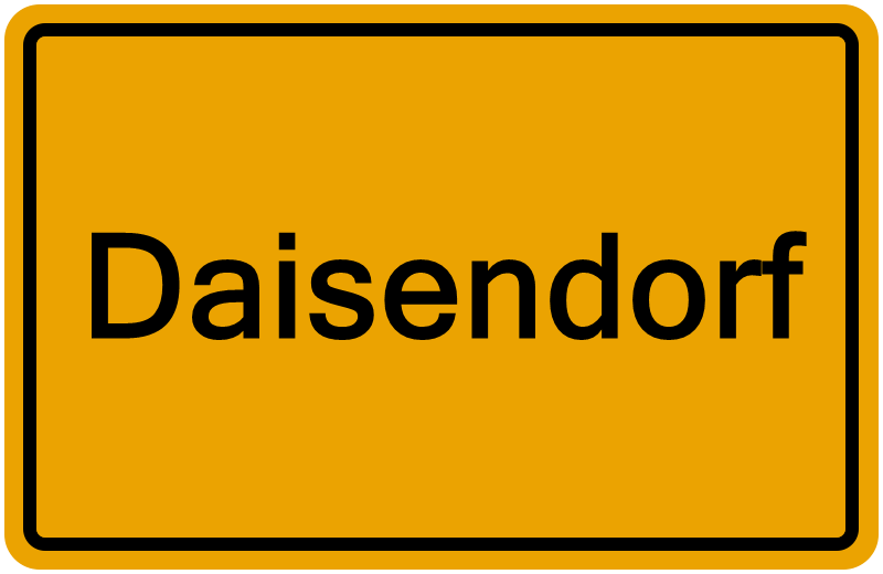 Handelsregister Daisendorf