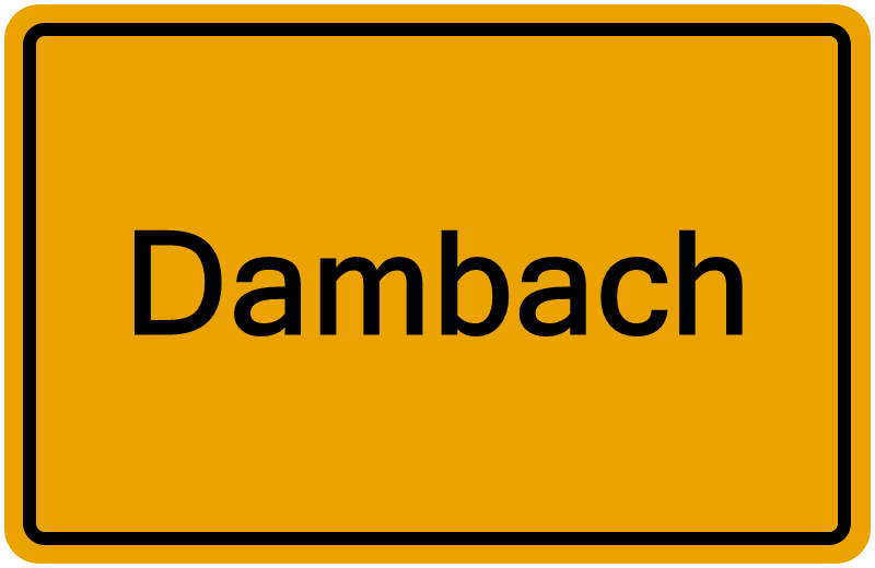 Handelsregister Dambach