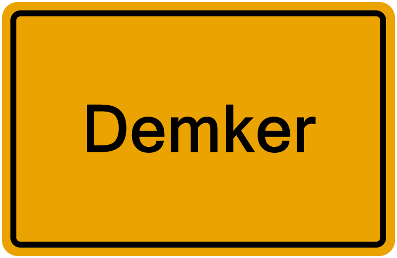 Handelsregister Demker