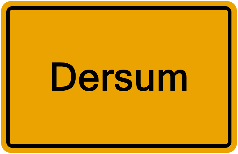 Handelsregister Dersum