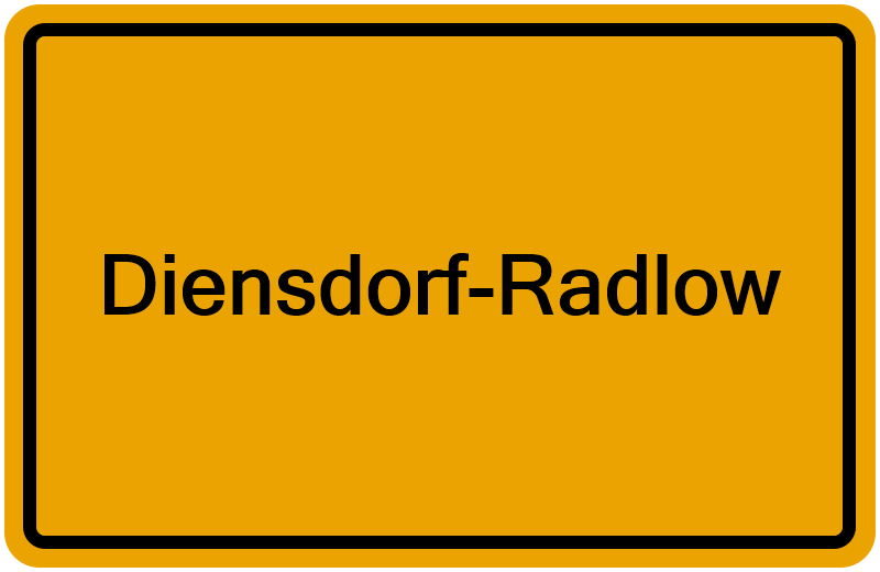 Handelsregister Diensdorf-Radlow