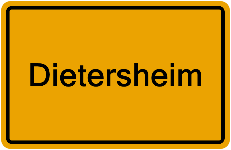 Handelsregister Dietersheim