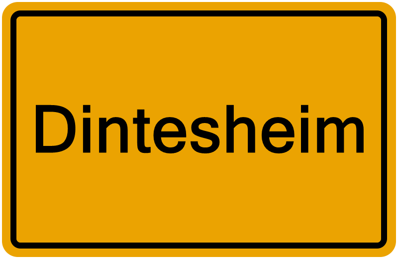Handelsregister Dintesheim