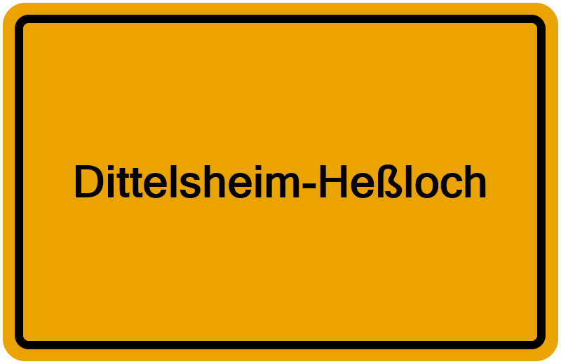 Handelsregister Dittelsheim-Heßloch