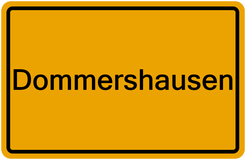 Handelsregister Dommershausen