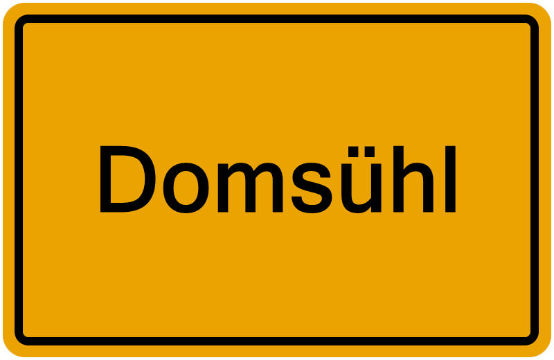 Handelsregister Domsühl