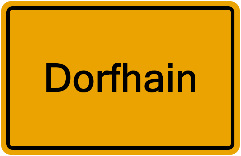 Handelsregister Dorfhain