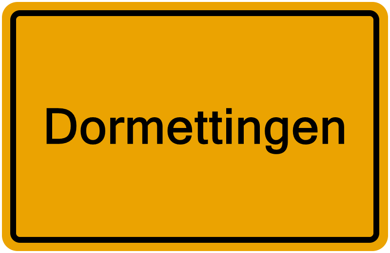 Handelsregister Dormettingen